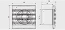 Ver imagem 3 de Exaustor para Banheiro Mod: DECOR-200C S&P - 220V