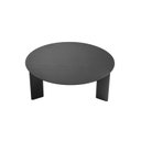 Ver imagem 3 de Mesa de Centro Orgânica 80cm Chanfrada Pé Madeira Móvel na Caixa