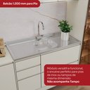 Ver mais imagens de Cozinha Compacta 2 Peças em MDF Fineze Areia HP