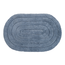 Tapete Allegro para Banheiro Algodão 40x60cm Azul Claro - 1