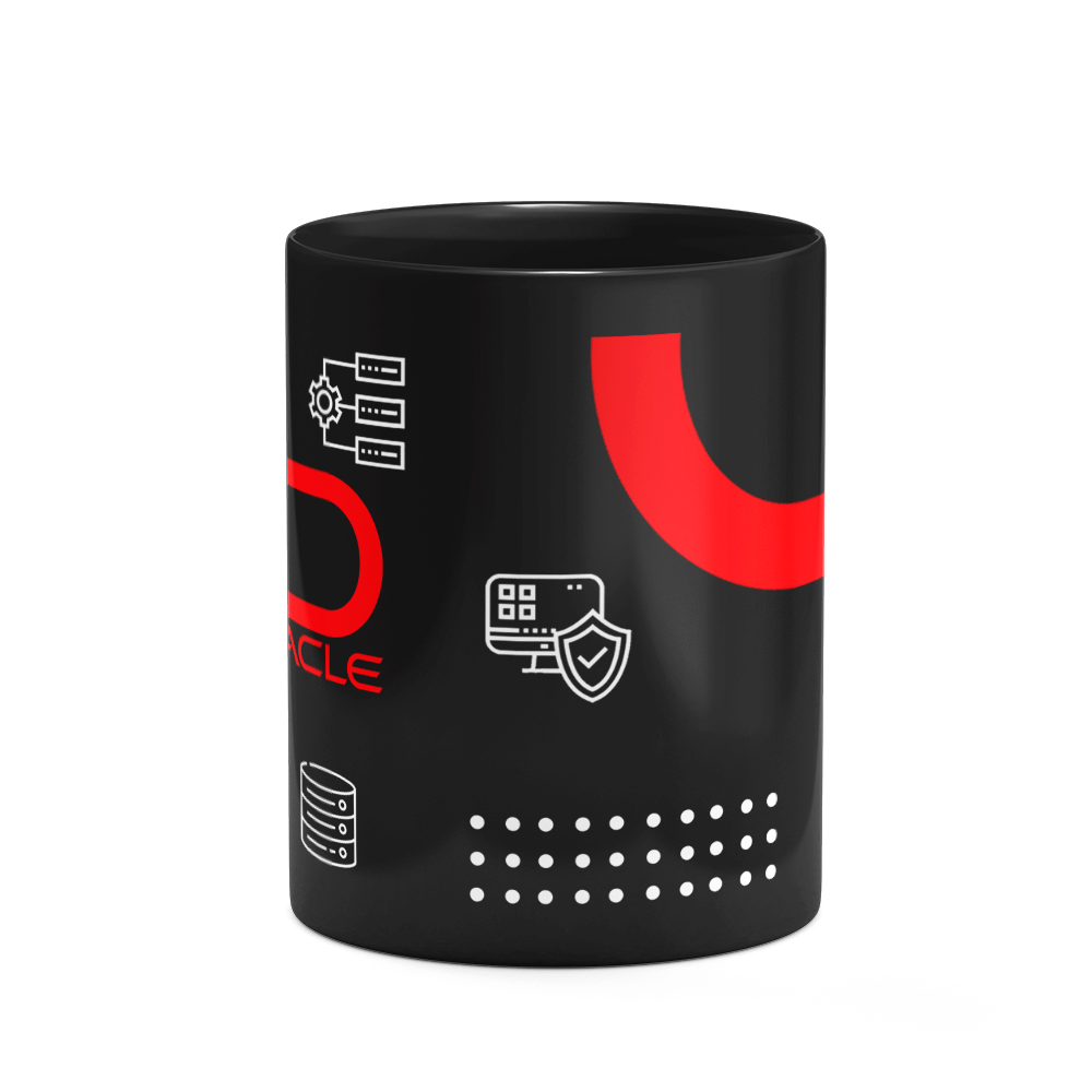 Caneca Dev - New Mug Oracle - Preta - 3