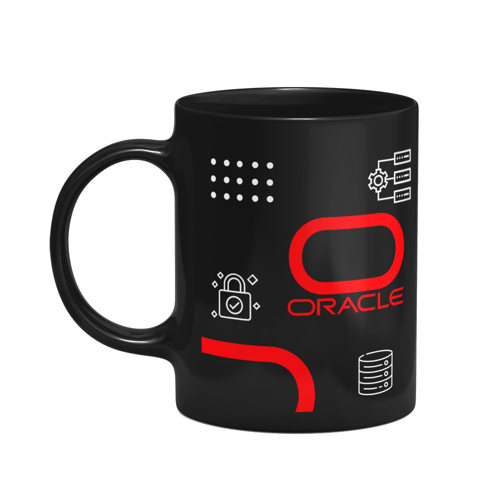 Caneca Dev - New Mug Oracle - Preta - 1