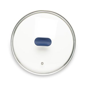 Tampa de Vidro Ichef Polishop - Shark Series - 16Cm - Azul | Tampa Ichef 16cm