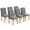 Ver imagem 2 de Conjunto 6 Cadeiras para Sala de Jantar Lyra