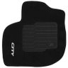 Jogo de Tapete Automotivo Carpete City 2009 À 2014 Soft Logo Bordado Preto 5 Peças - 4