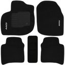 Ver imagem 3 de Jogo de Tapete Automotivo Carpete City 2009 À 2014 Soft Logo Bordado Preto 5 Peças