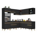Preto/Dourado