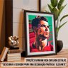 Jogador Cristiano Ronaldo Arte Cultura Pop Quadro Decorativo - 3