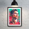 Jogador Cristiano Ronaldo Arte Cultura Pop Quadro Decorativo - 5