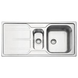Cuba de Sobrepor para Cozinha Tramontina Marea 1.5C 34 Plus - Válvula 4.1/2 - 1 Cuba de Sobrepor para Cozinha Tramontina Marea 1.5C 34 Plus - Válvula 4.1/2 - 1