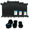 Kit Aquecedor Solar Piscina 3 placas 3 Metros TS-SOLAR ROSCA - 1