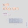 Refil para mop limpeza flat slim de microfibra - Simplo - 4