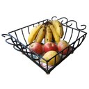 Ver imagem 2 de Fruteira de Mesa Ferro e Azulejo Quadrada Grande pra Cozinha Azulejo G8