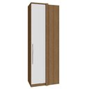 Ver imagem 1 de Guarda Roupa Modulado 01 Porta 245cm Canto Reto Setiba