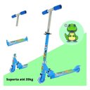 Ver imagem 3 de Patinete Infantil Dobrável Dinossauro 2 Rodas - Zippy Toys