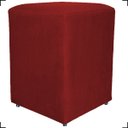 Ver imagem 2 de Kit 2 Puff Decorativo Dado Para Sala Recepção Manicure, Escritório E Consultório Suede