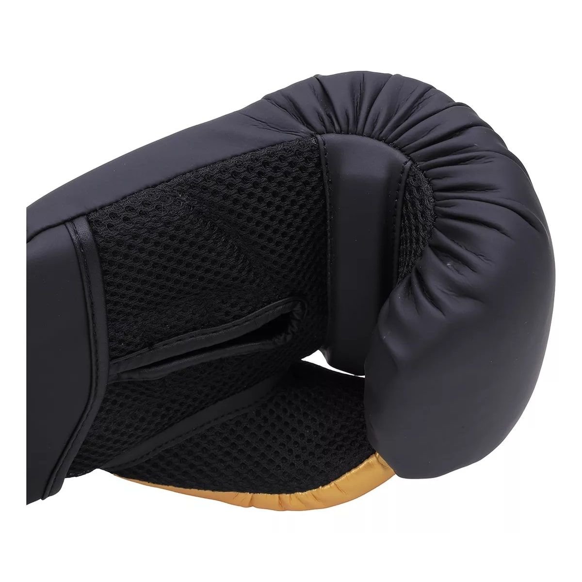 Kit Boxe Naja Extreme: Luva + Bandagem + Bucal - Dourada - 3