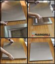 Ver imagem 2 de Kit Braseiro Inox 60x50 Tampa e Isolamento Térmico P/ Grill