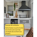 Ver imagem 7 de Kit Braseiro Inox 60x50 Tampa e Isolamento Térmico P/ Grill