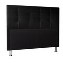 Ver imagem 1 de Cabeceira Queen 1,60m Roma Suede Preto - Pallazio