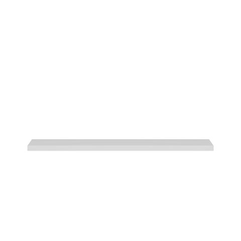Prateleira Decorativa Curva 136cm com Led Marisa Gris Fosco L04 - D'rossi