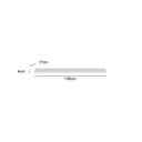Ver imagem 2 de Prateleira Decorativa Curva 136cm com Led Marisa Gris Fosco L04 - D'rossi