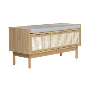 Banco Sapateira Kaki 100 Cm X 40 Cm Tauari - Telinha Portuguesa