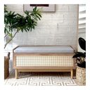 Ver imagem 6 de Banco Sapateira Kaki 100 Cm X 40 Cm Tauari - Telinha Portuguesa