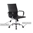 Ver imagem 3 de Cadeira Diretor Charles Eames Esteirinha - Preto - Pollo Móveis - 32887