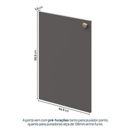 Guarda Roupa 13 Módulos 16 Portas 6 Gavetas Frame Cabecasa MadeiraMadeira   - 15