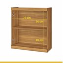 Ver imagem 3 de Armário de Cozinha Modular Aereo Nesher Burguesa 2 Portas