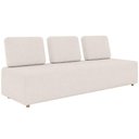 Ver imagem 7 de Sofá 6 Lugares para Sala de Estar Living Modular Adah M03 Bouclê Cru - Lyam Decor