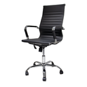 Ver imagem 2 de Kit Conjunto Cadeira de Escritório Presidente Eames + Cadeira de Escritório Diretor Eiffel Preta