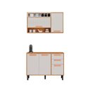Ver imagem 1 de Cozinha Compacta 120cm Nápoles Off White em Mdp Itatiaia