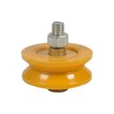 Ver imagem 3 de Roldana Portao Nylon Laranja 2" Cantoneira com Parafuso - Fp