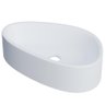 Kit 02 Cubas de Apoio Gota para Banheiro Lavabo C01 Bg43w Branca Matte Fosca - Lyam - 6