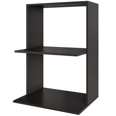 Suporte Aéreo para Micro-ondas Forno 60x40cm Laura M05 Preto - Inoviza