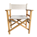 Ver imagem 2 de Cadeira Diretor de Cinema Madeira Tecido Acquablock Duna Cru