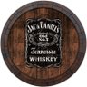 Quadro Tampa de Barril Vintage Cerveja Whisky Jack Daniels - 1