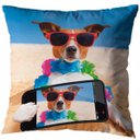 Ver imagem 3 de Kit 3 Capas de Almofada Pet 40cm Sala Quarto Cachorros
