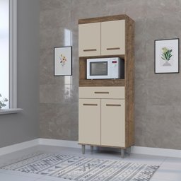 Cozinha Duda - Armário para Cozinha - Mizza Decor Canela Off White - 5