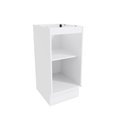 Ver imagem 4 de Balcão Celeste Kappesberg 100% Mdf 1 Porta Branco/verde 40cm
