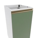 Ver imagem 5 de Balcão Celeste Kappesberg 100% Mdf 1 Porta Branco/verde 40cm