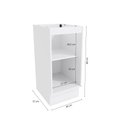 Ver imagem 6 de Balcão Celeste Kappesberg 100% Mdf 1 Porta Branco/verde 40cm