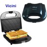 Sanduicheira Antiaderente Grill Vicini  Preta  - EPV-828 - 110v - 1
