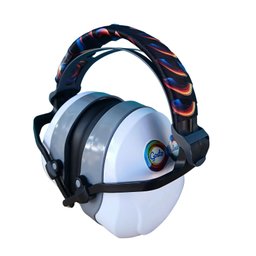 Abafador de Ruidos Infinity Gray para Autistas de 26 Db com Suporte Decorativo Black - 5