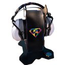 Ver imagem 4 de Abafador de Ruidos Infinity Gray para Autistas de 26 Db com Suporte Decorativo Black