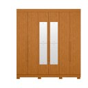 Ver imagem 2 de Guarda-Roupa de Casal 6 Portas Vinci com Espelhos Cinamomo