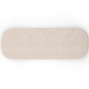 Ver imagem 2 de Puff Decorativo Orgânico para Living Quarto 195cm Doha W01 Suede Bege - Lyam Decor