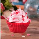 Ver imagem 2 de Jogo 6 Forminhas Cupcake Silicone Redonda - Tuut